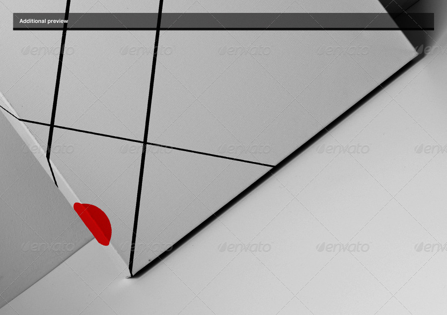 Canvas Gallery Wrap MockUp , Graphics GraphicRiver